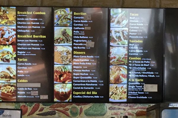 Menu photo 3 El Nopalito Encinitas, CA