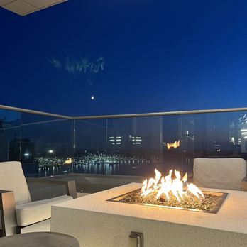 Helios Apartments - Rooftop fire pit - Apartments Near Me - Seattle, Washington