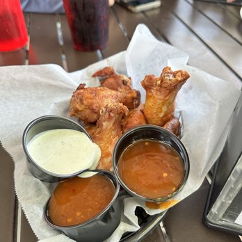 River View Grill & Bar - Smoked Wings with Mango Habanero Sauce & Ranch - Bars Near Me - Three Rivers, California River View Grill & Bar - Smoked Wings with Mango Habanero Sauce & Ranch - Bars Near Me - Three Rivers, California
