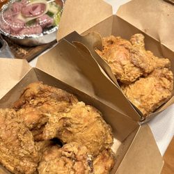 The Spot Hibachi Grill & Fried Chicken - Family chicken meal  @davideatsdc