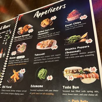 Tada Ramen & Yakitori - appetizers - Ramen Near Me - Oakland, California Tada Ramen & Yakitori - appetizers - Ramen Near Me - Oakland, California