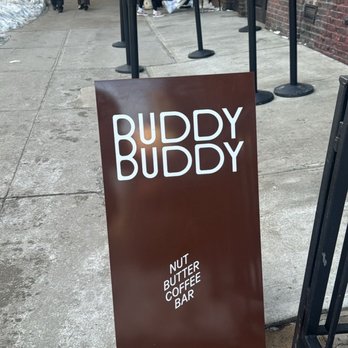 Buddy Buddy - Outside sign - Coffee & Tea Near Me - New York, New York