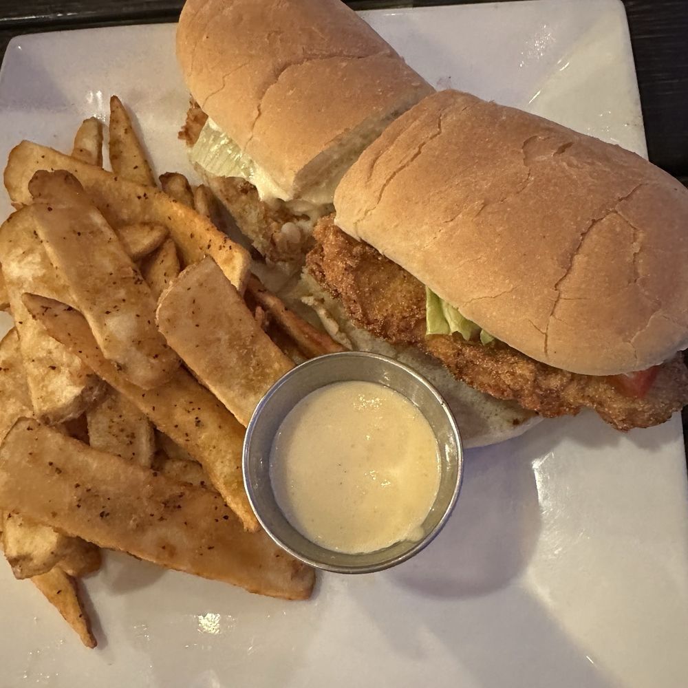 Grouper sandwich. Grouper sandwich.