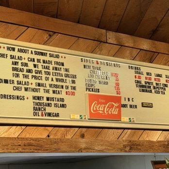 New York Sub Way - Menu - Sandwiches Near Me - Denton, Texas