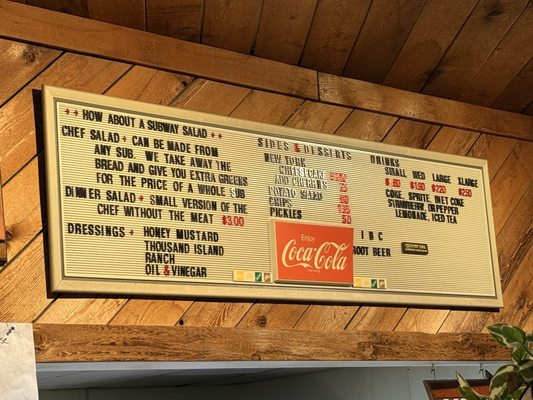 Menu photo 2 New York Sub Way Denton, TX