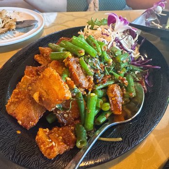 Thai Thae Cuisine - Crispy pork spicy basil - Thai Near Me - San Diego, California Thai Thae Cuisine - Crispy pork spicy basil - Thai Near Me - San Diego, California