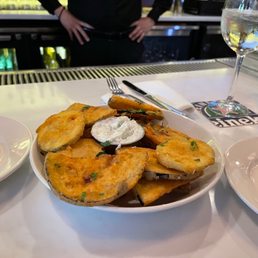 Fried zucchini and eggplant Fried zucchini and eggplant