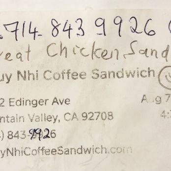 Thuy Nhi - One of my receipts under clear plastic cover for tiled kitchen counter ! - Vietnamese Near Me - Fountain Valley, California Thuy Nhi - One of my receipts under clear plastic cover for tiled kitchen counter ! - Vietnamese Near Me - Fountain Valley, California