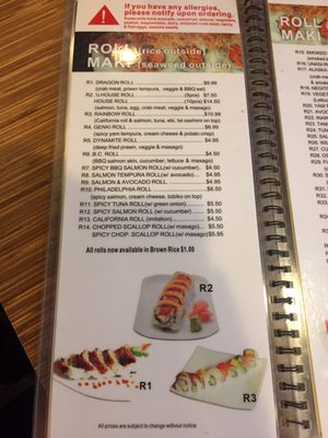 Menu photo 5 Ogenki Sushi Vancouver, BC Menu photo 5 Ogenki Sushi Vancouver, BC
