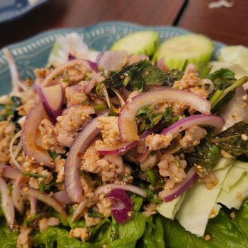 Janyas Thai Cuisine - Chicken Larb - Thai Near Me - Redding, California Janyas Thai Cuisine - Chicken Larb - Thai Near Me - Redding, California