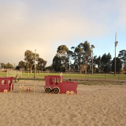 Nicholl Park - Playground over looking one of 2 fields.