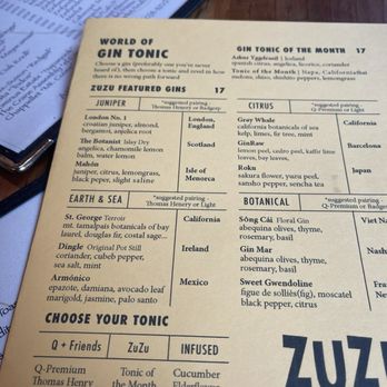 ZuZu - Menu - Tapas Bars Near Me - Napa, California ZuZu - Menu - Tapas Bars Near Me - Napa, California