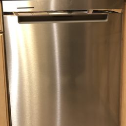a stainless steel dishwasher a stainless steel dishwasher