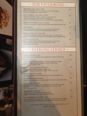 Menu photo 3 Crossings Pub & Eatery London, ON Menu photo 3 Crossings Pub & Eatery London, ON