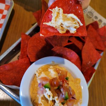 Gold Feather - Bbq chicken nacho dip - Beer Bar Near Me - San Antonio, Texas