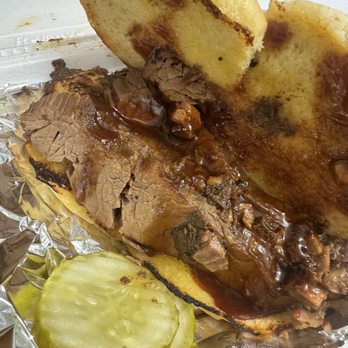 Rib Shack Smoke House - Brisket slider. - Barbeque Near Me - Omaha, Nebraska
