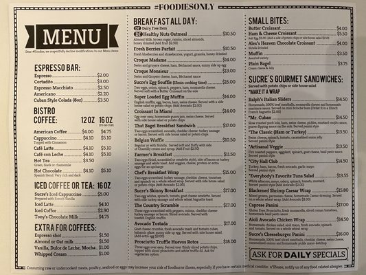 Chef Sucre Café by null