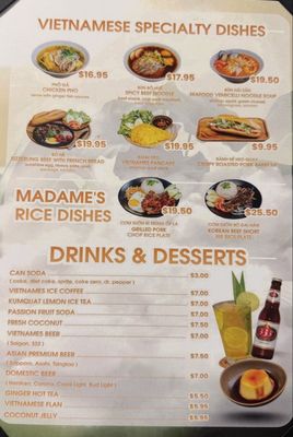 Menu photo 8 Pho Madame Roseville, CA Menu photo 8 Pho Madame Roseville, CA