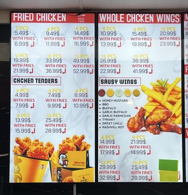 Menu photo 2 SOS Fried Chicken and Shawarma Manchester, CT Menu photo 2 SOS Fried Chicken and Shawarma Manchester, CT