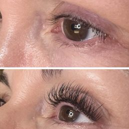 My request to her was just make it look like I'm wearing mascara. I go to bed and wake up with these lashes. Love it! My request to her was just make it look like I'm wearing mascara. I go to bed and wake up with these lashes. Love it!