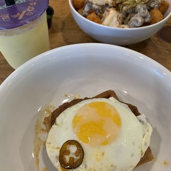 The Third Place Global Eatery - Hot Honey Chicken and Waffles, Surf & Turf Tots, Mango Creamsicle Smoothie - Coffee & Tea Near Me - Clovis, California The Third Place Global Eatery - Hot Honey Chicken and Waffles, Surf & Turf Tots, Mango Creamsicle Smoothie - Coffee & Tea Near Me - Clovis, California