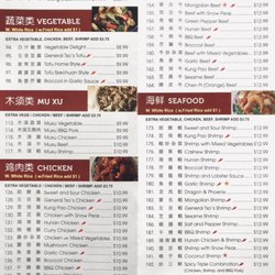 Emperor’s Kitchen - Dinner dishes