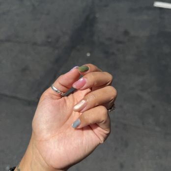 Polish Nail Spa - Couldn't choose one color so got a few from their newest cateye selection. - Nail Salons Near Me - Artesia, California Polish Nail Spa - Couldn't choose one color so got a few from their newest cateye selection. - Nail Salons Near Me - Artesia, California