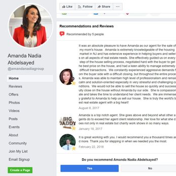 Amanda Nadia Abdelsayed- Premier NJ Realtor - Find me on Facebook!! - Real Estate Agents Near Me Amanda Nadia Abdelsayed- Premier NJ Realtor - Find me on Facebook!! - Real Estate Agents Near Me