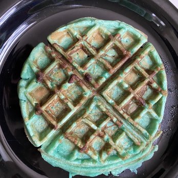 CA Bakehouse - Pandan waffle made at home from mix - Bakeries Near Me - San Jose, California CA Bakehouse - Pandan waffle made at home from mix - Bakeries Near Me - San Jose, California