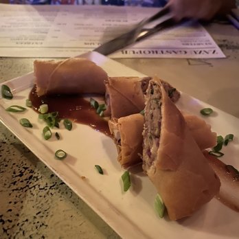 Zazu - Braised Pork Spring Rolls - Gastropubs Near Me - Opelika, Alabama Zazu - Braised Pork Spring Rolls - Gastropubs Near Me - Opelika, Alabama