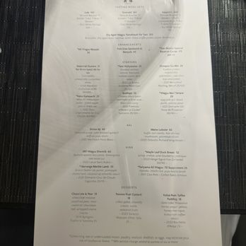 Mugen - Menu Prix fix emerald with our choices - New American Near Me - Honolulu, Hawaii