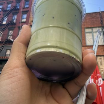 Roasting Plant - Blueberry matcha latte - Coffee & Tea Near Me - New York, New York Roasting Plant - Blueberry matcha latte - Coffee & Tea Near Me - New York, New York