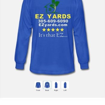EZ YARDS - uniforms - Lawn Services Near Me EZ YARDS - uniforms - Lawn Services Near Me