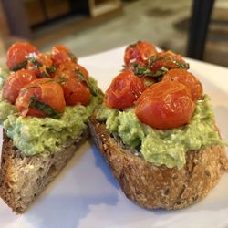 Lovejoy Bakers - Avocado Toast with Cherry Tomatoes and Basil