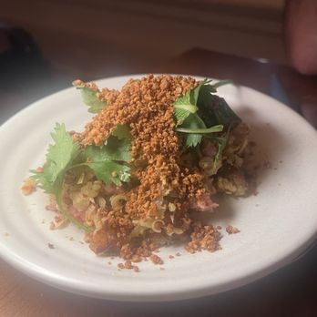 Bad Idea - Crispy rice salad - Wine Bars Near Me - Nashville, Tennessee