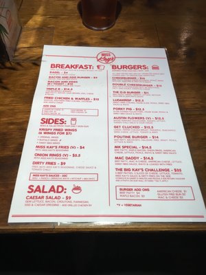 Menu photo 2 Miss Kay's Brisbane, QLD