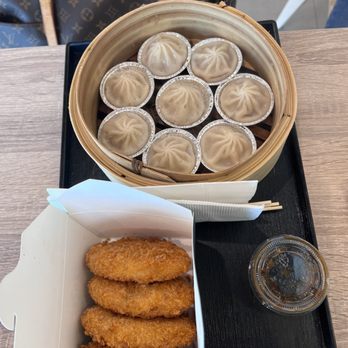 Junenov Tea - 10/10 dumplings and fried potatoe - Bubble Tea Near Me - Pleasant Hill, California