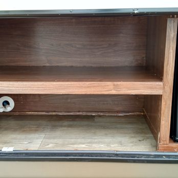 Camping World - Calera - This is the shelf they put in replacing the damaged sink - RV Dealers Near Me - Calera, Alabama
