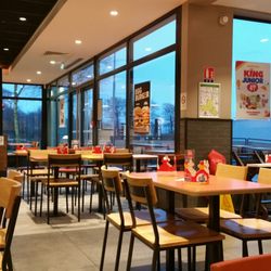 Burger King - Salle intérieur