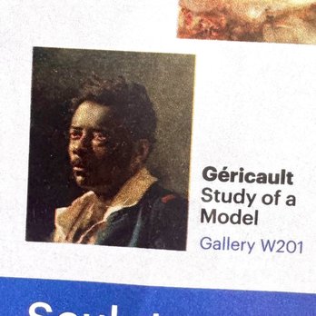 The Getty Center - One of very few pieces depicting a man of color is tucked away into a corner, if you're lucky enough to find it. - Art Museums Near Me - Los Angeles, California The Getty Center - One of very few pieces depicting a man of color is tucked away into a corner, if you're lucky enough to find it. - Art Museums Near Me - Los Angeles, California