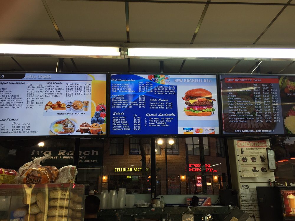 NEW ROCHELLE DELI Updated July 2024 476 Main St, New Rochelle, New