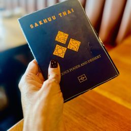 Cute idea - Menu in a Passport Format Cute idea - Menu in a Passport Format