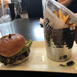 Childers Eatery - Black bean chipotle burger