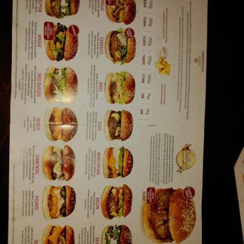 Bentley's - Carta de hamburguesas - Burgers Near Me - Madrid, M