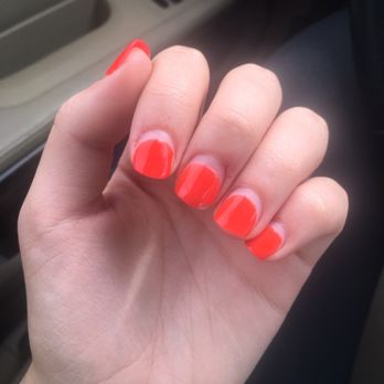 Bebe Nails - Gel mani 3 weeks later!! - Nail Salons Near Me - Folsom, California