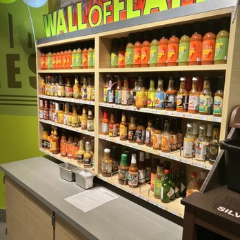 California Tortilla - So I many hot sauce options - Tex-Mex Near Me - Columbia, Maryland