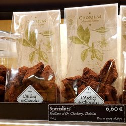 These truffles were delicious.  Bitter crunchy, and soft and creamy all in one.
