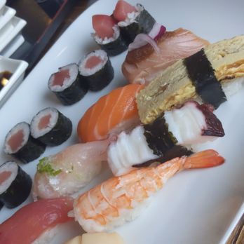 Yuzu Sushi - Nigiri + tuna roll special set - Japanese Near Me - Chamblee, Georgia Yuzu Sushi - Nigiri + tuna roll special set - Japanese Near Me - Chamblee, Georgia