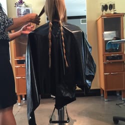 Front Street Salon - During her haircut