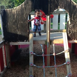 General Getty Neighborhood Park - Rocco in the pirate ship Aarrgghh Mate